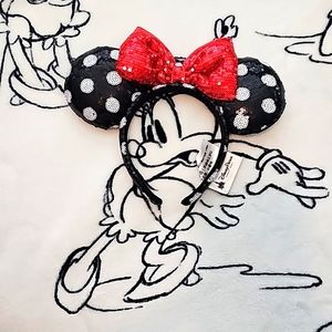 Disney Glitter Minnie Mouse Ears